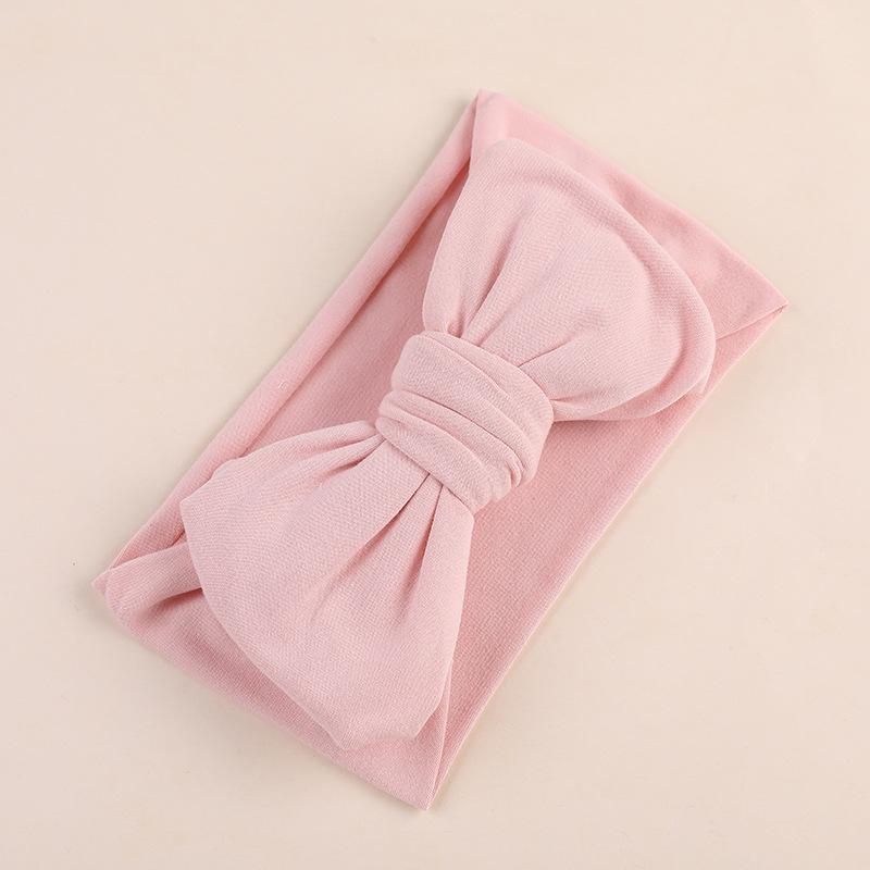 Children's DIY Milk Silk Big Bow Headband