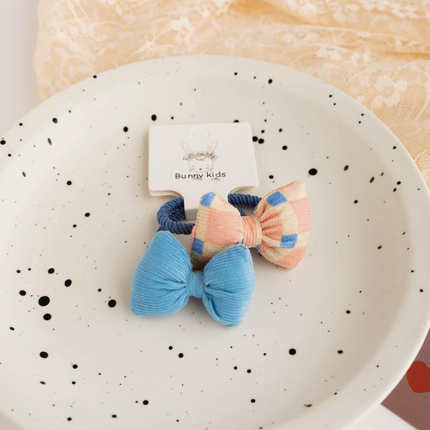 Cloth Bow Children's Hair Ring