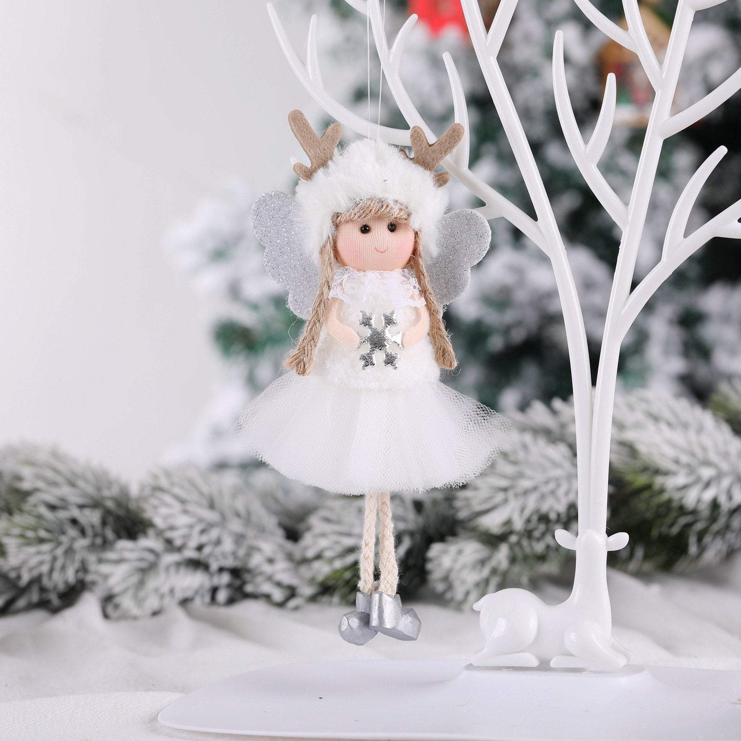 Christmas Decorations Angel Girl Ornaments Children Doll Gift