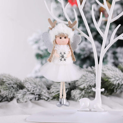 Christmas Decorations Angel Girl Ornaments Children Doll Gift
