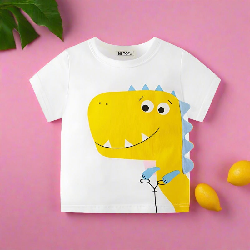 Children's short sleeve T-shirt boys