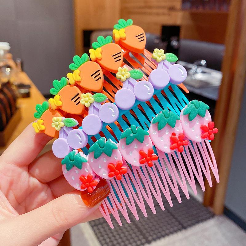 3pcs/set Broken Hair Comb Girl's Cute Hair Accessories