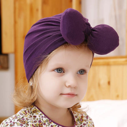 Baby Hat Cotton Bow Hat