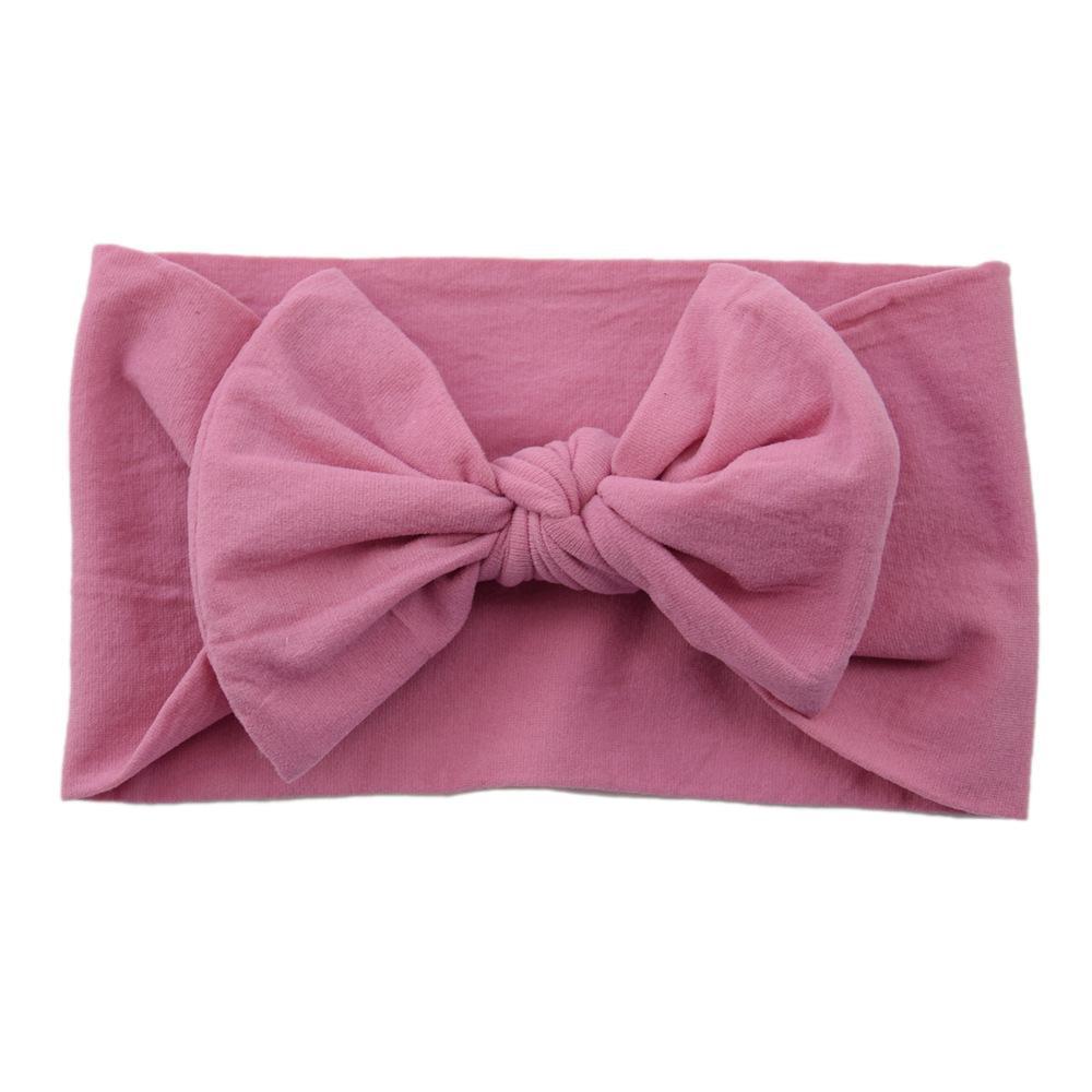 Children's Hair Accessories Nylon Bow Hair Band