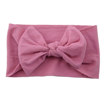 Children's Hair Accessories Nylon Bow Hair Band
