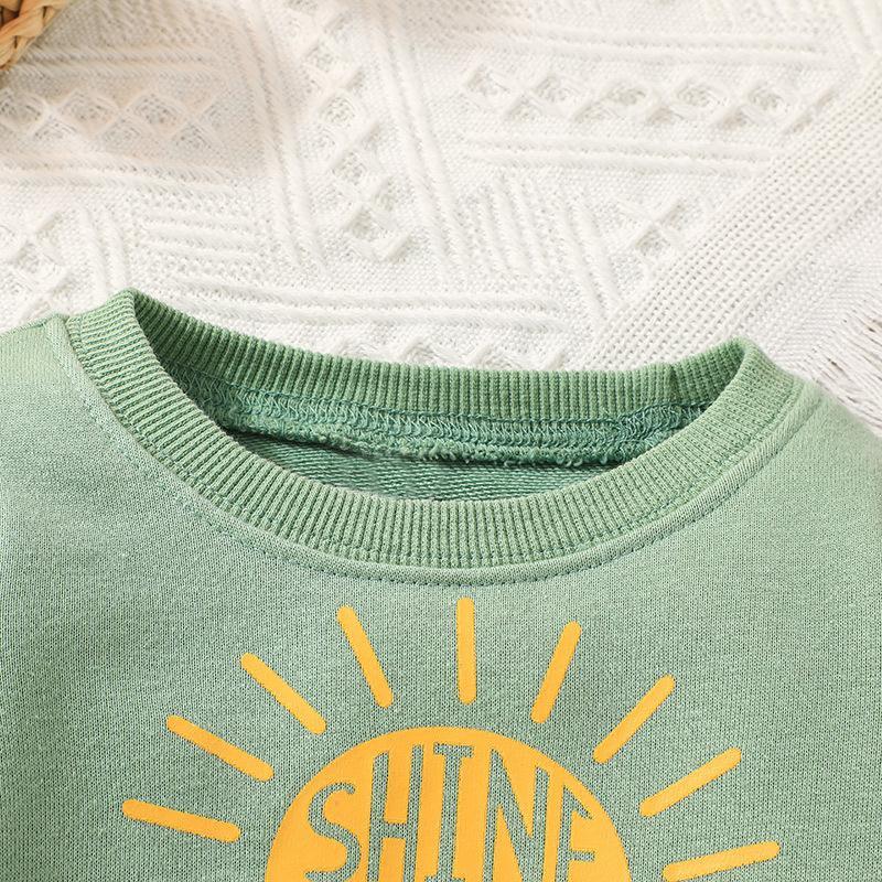 Children's Long Sleeve Crewneck Turtleneck Long Sleeve Tee