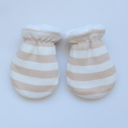 Baby Plush Gloves Baby Anti-scratch Autumn Warm Gloves