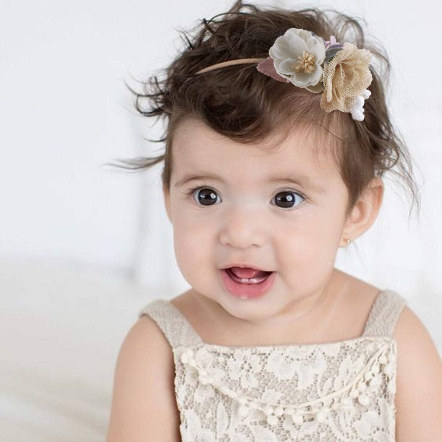 Baby's Broken Hair Joker Flower Hair Band