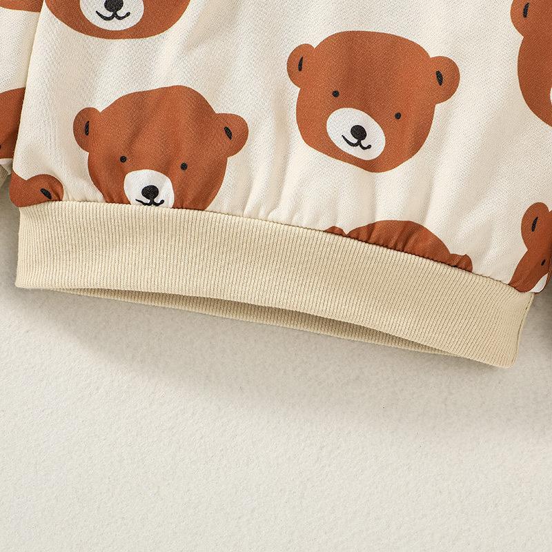 Children's Long Sleeve Jacket Pants Two-Piece Set