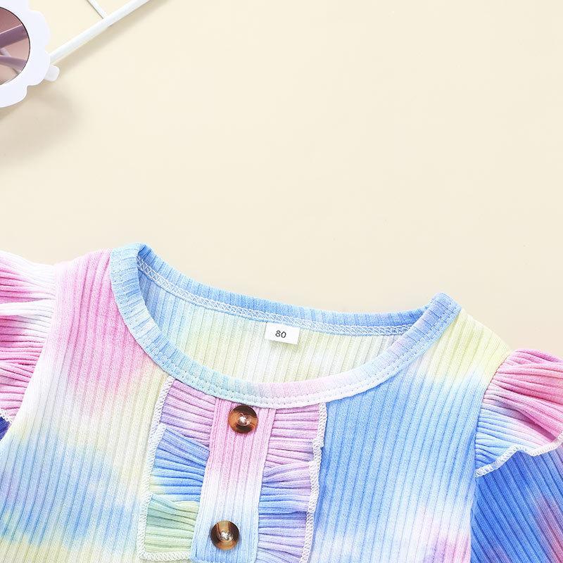 Children's Suit Long Sleeve Tee Pants Two-Piece Set