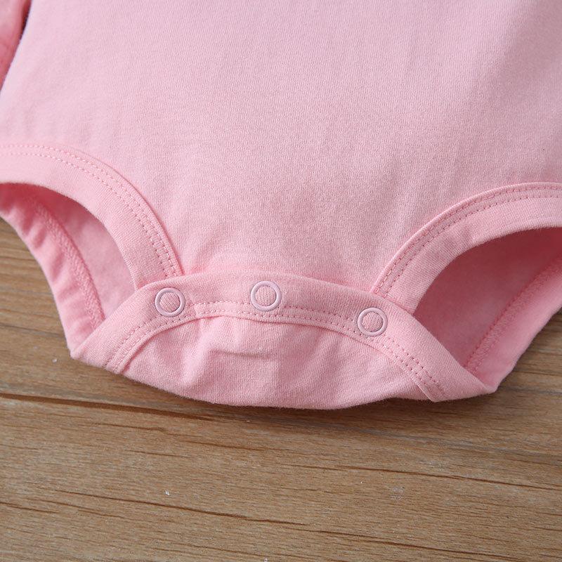 Polka Dot Infant Three-piece Climbing Suit T-shirt Pants Suit