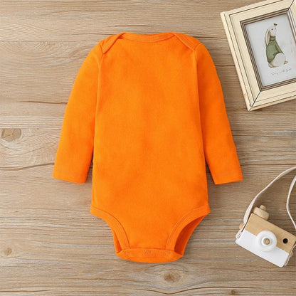 Baby Zipper Three-piece Long Sleeve Pants Set