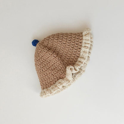 Children's Lace Knit Fisherman's Hat