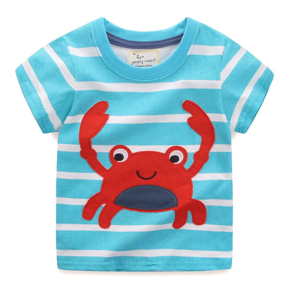 Knitted children's T-shirt