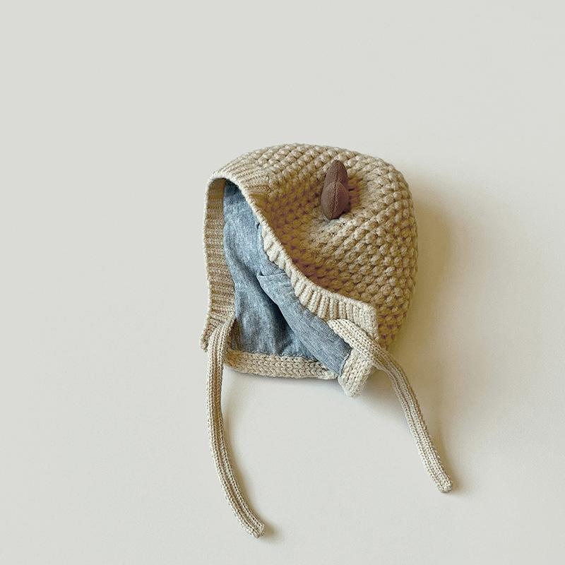 Baby Love Plus Cotton Ear Protection Hat Knitted Baby