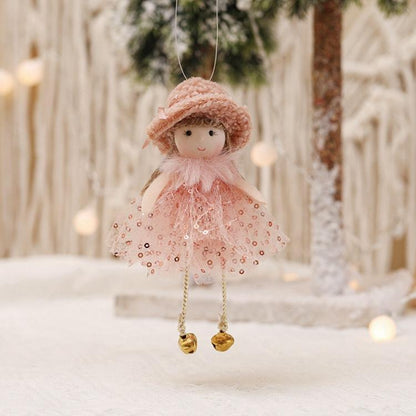 Festive Gift Angel Girl Christmas Tree Hanging Ornament