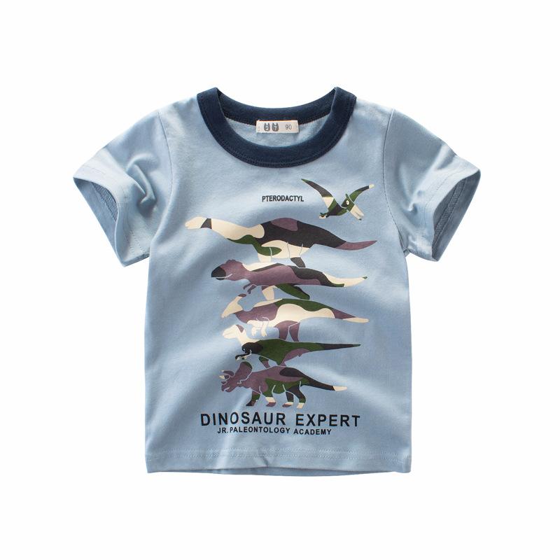 Wholesale of boys' short sleeved t-shirts