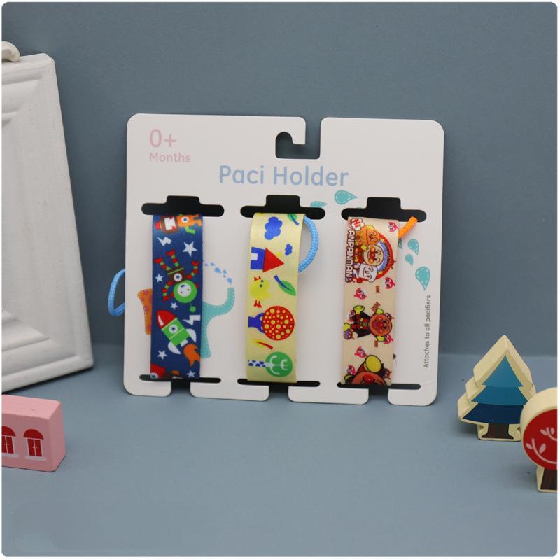 3pcs/set Colorful Baby Nipple Anti-dropping Pacifier Clip