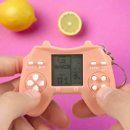 Game Machine Key Chain Educational Toy Pendant
