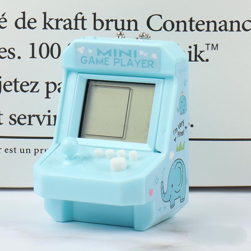 Retro Handheld Arcade Game Machine Keychain