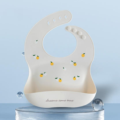 Baby Bib Waterproof Silicone Bib