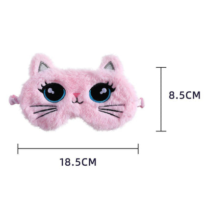 Cartoon Big Eye Plush Eye Patch Children's Eyeshade