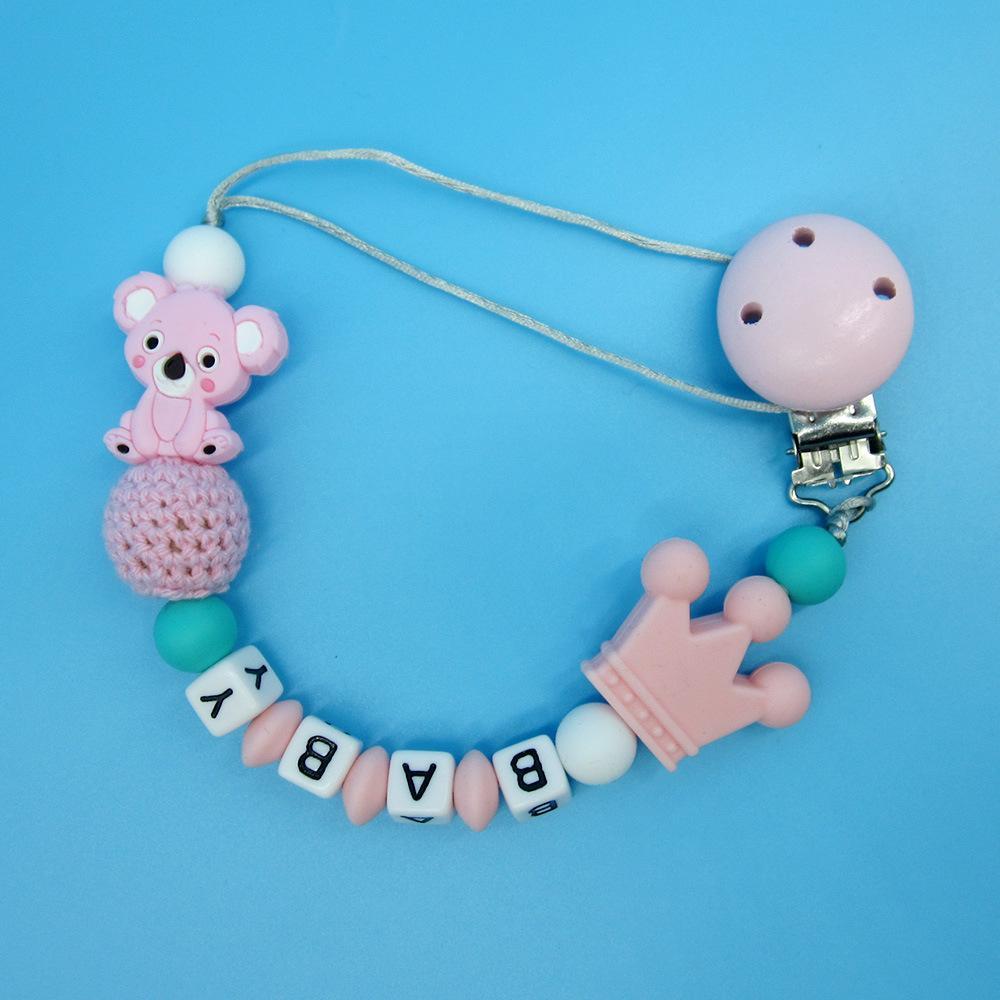 Baby Pacifier Chain | Koala Pacifier Clip Anti-falling Chain