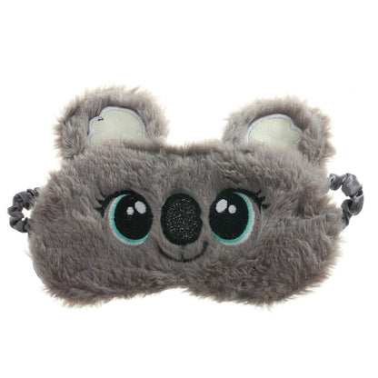 Children's Koala Cartoon Eye Patch Plush Sleep Eyeshade