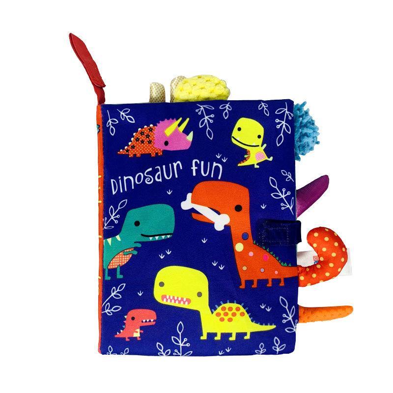 Baby Cloth Book, Stereoscopic Tail Can't Tear Books Toys