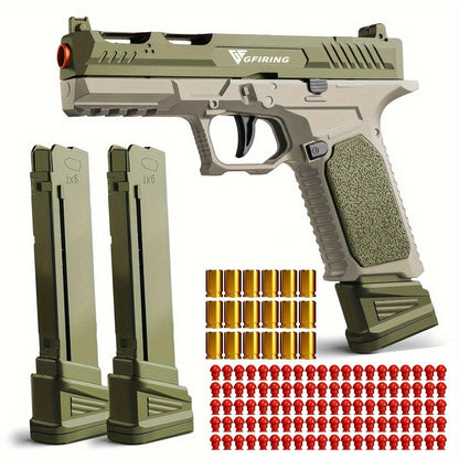 Toy Gun, Soft Bullet Toys Gun For Boys, Toy Foam Blaster, Empty Shell Ejecting Toy Gun Pistol, Gifts For Boys & Girls Age