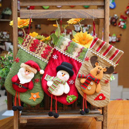 Christmas Ornaments Christmas Tree Decorations Socks Gift Bag
