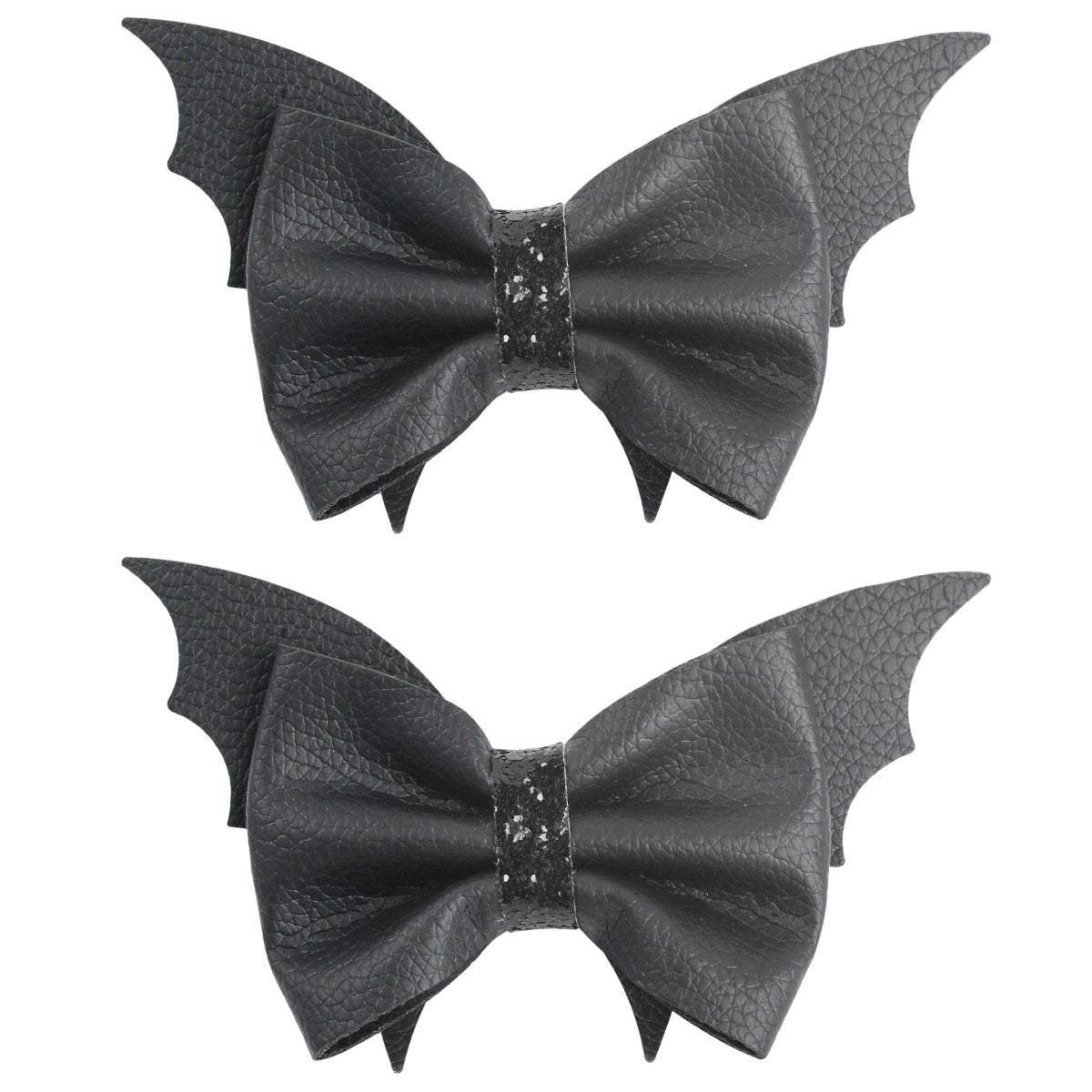 Black Bat Bow Children's Hairpin Halloween Funny Dress Up