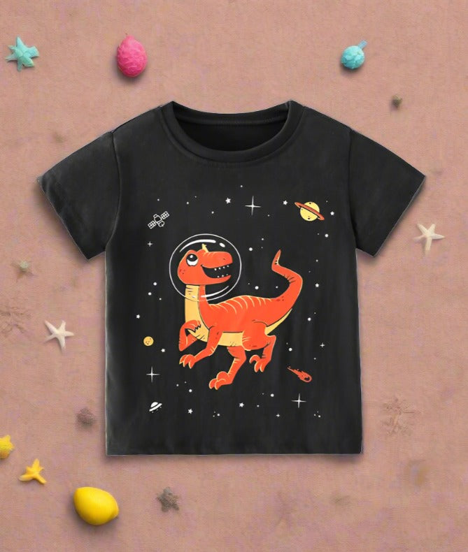 Boys' cotton short sleeved top