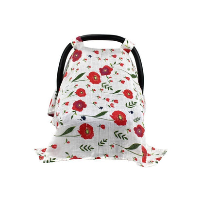 Soft Muslin Cotton Car Seat Canopy,Gauze Car Seat Cover
