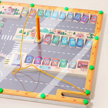 Magnetic Alphabet Maze Learning Toys