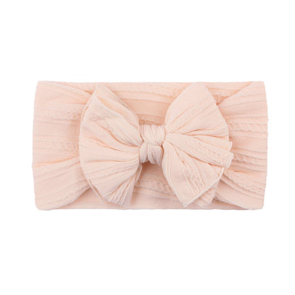 Children's  Bow Jacquard Hair Accessories Baby Headband