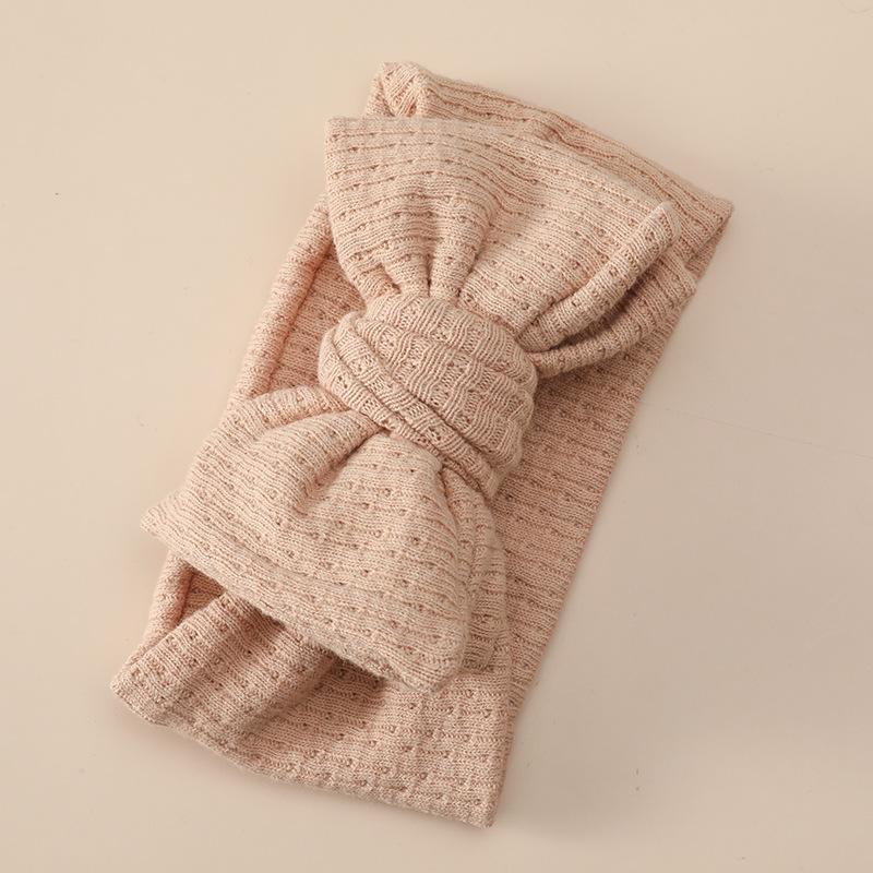 Children's DIY Double Bow Knit Headband