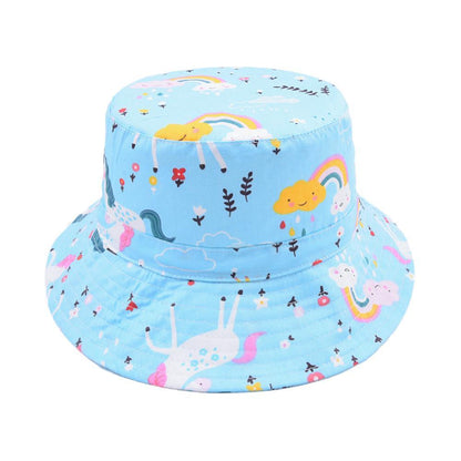 New Children's Cartoon Fisherman Hat Outdoor Sunshade