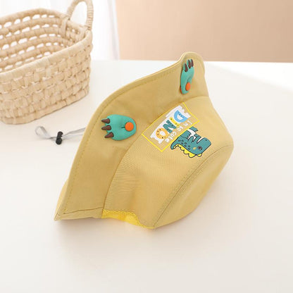 Children's Dinosaur Foot Sunshade Mesh Hat