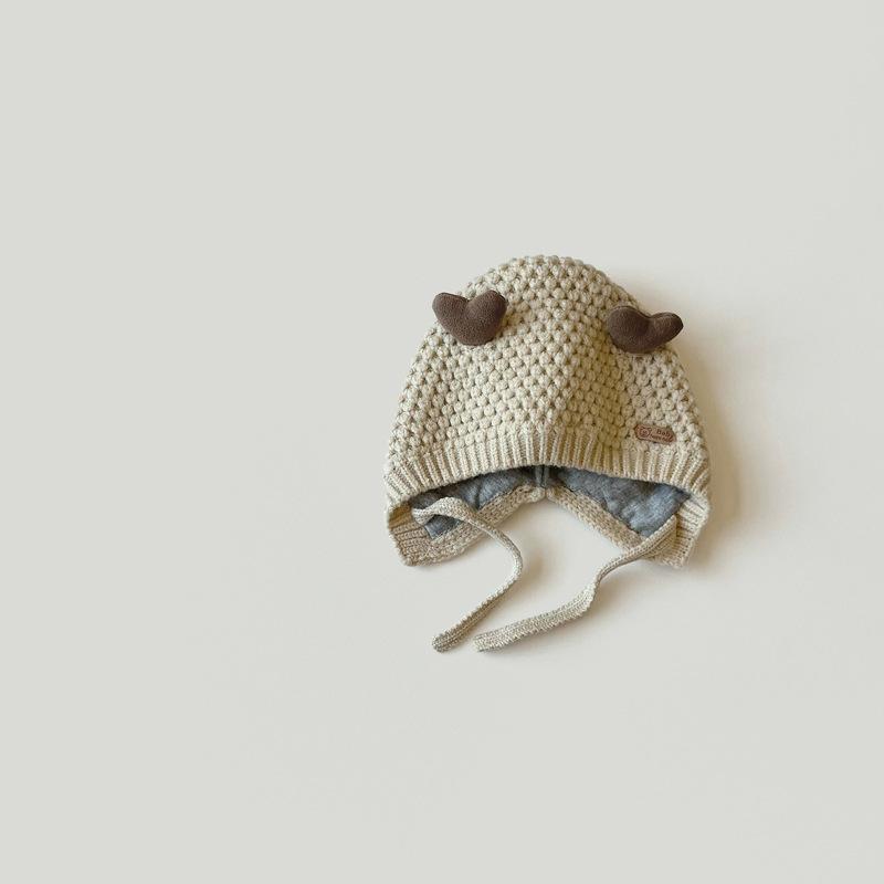 Baby Love Plus Cotton Ear Protection Hat Knitted Baby