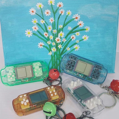Creative Retro Transparent PSP Game Machine Keychain