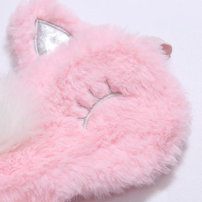Unicorn Eye Patch Colorful Plush Eyeshade
