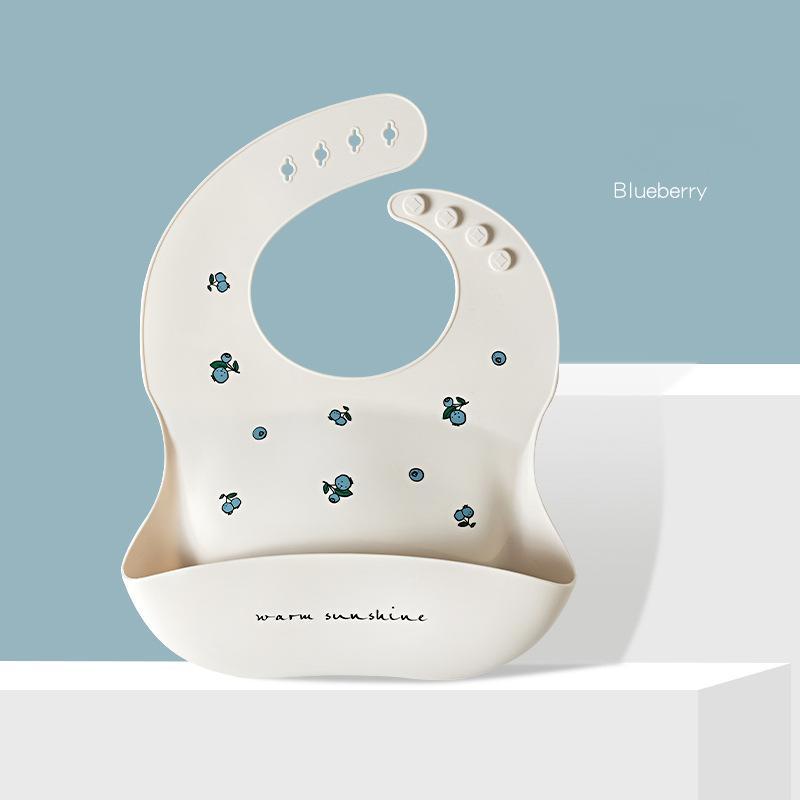 Baby Bib Waterproof Silicone Bib