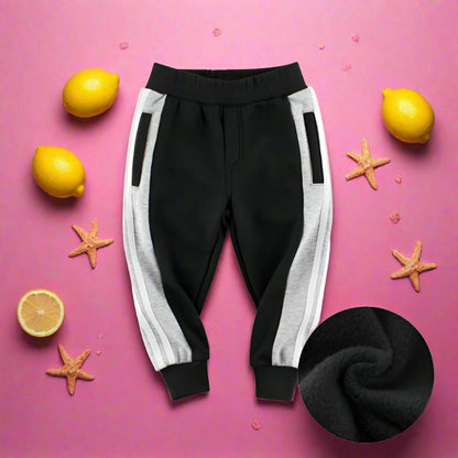 Children's Sports Pants and Cashmere Pants in Autumn and Winter