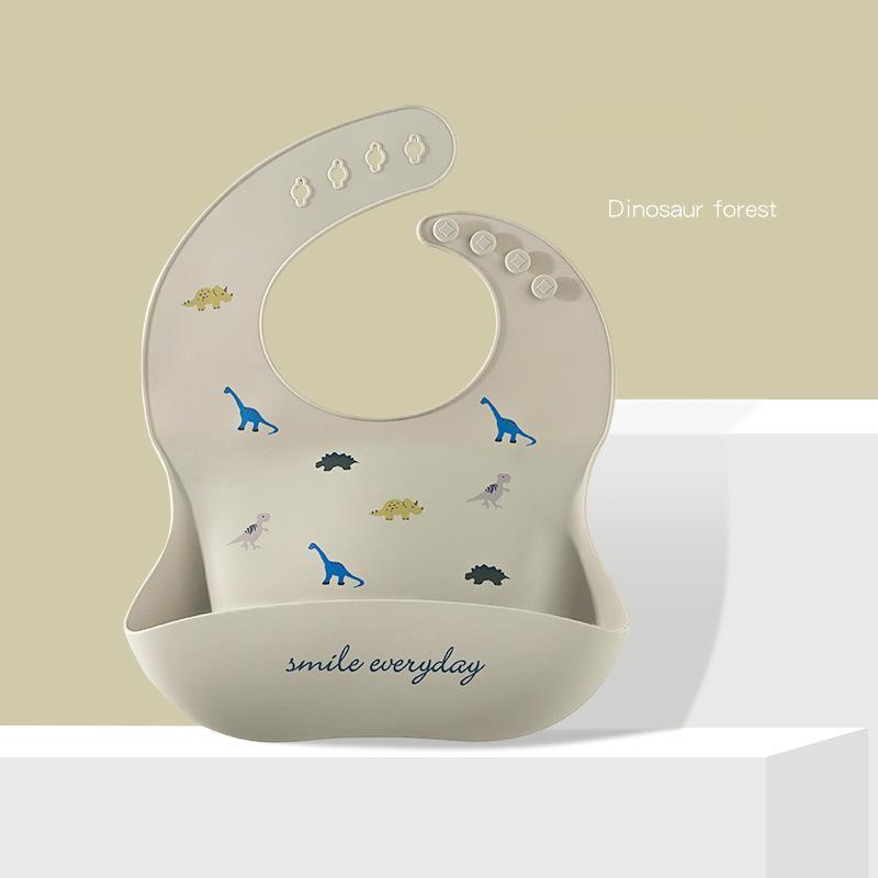 Baby Bib Waterproof Silicone Bib