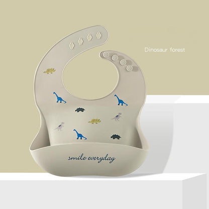 Baby Bib Waterproof Silicone Bib