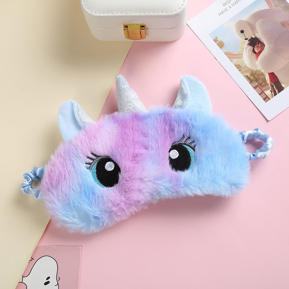 Unicorn Big Eye Plush Eye Patch Children's Shading Eyeshade