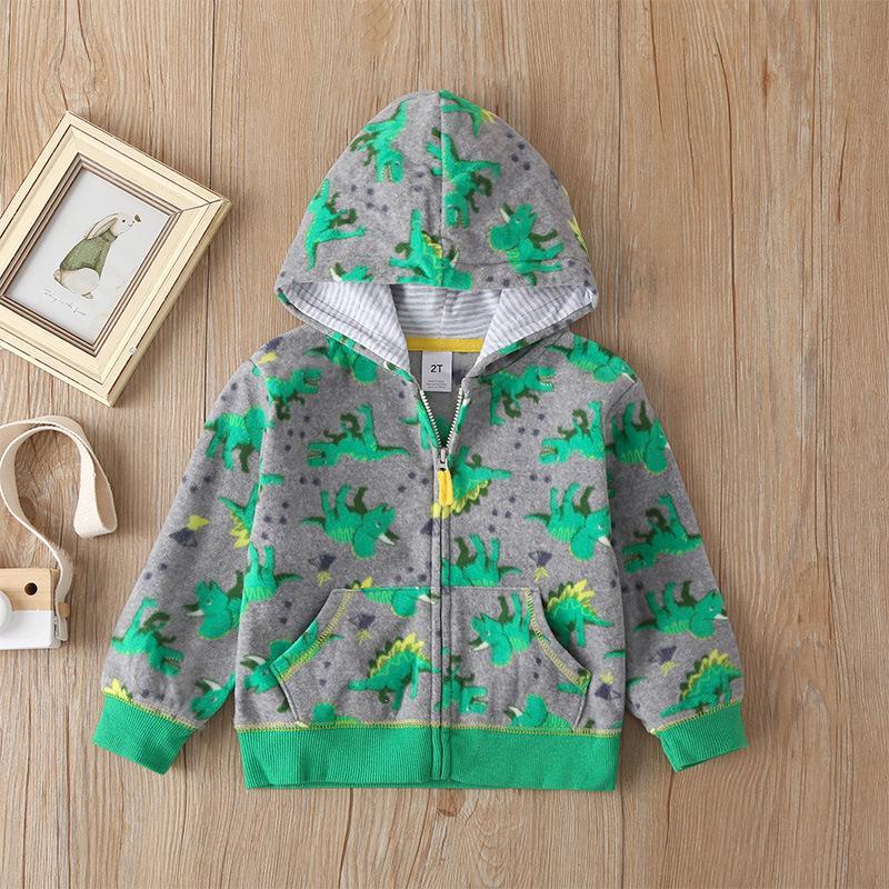 Children's Long Sleeve Zip Hooded Jacket