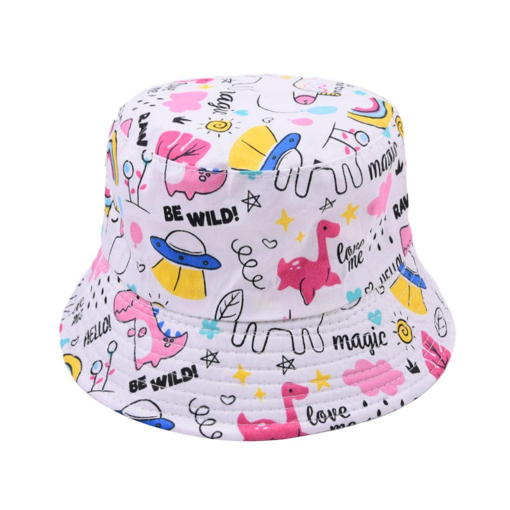 Children's Multi Style Cartoon Pattern Fisherman Hat