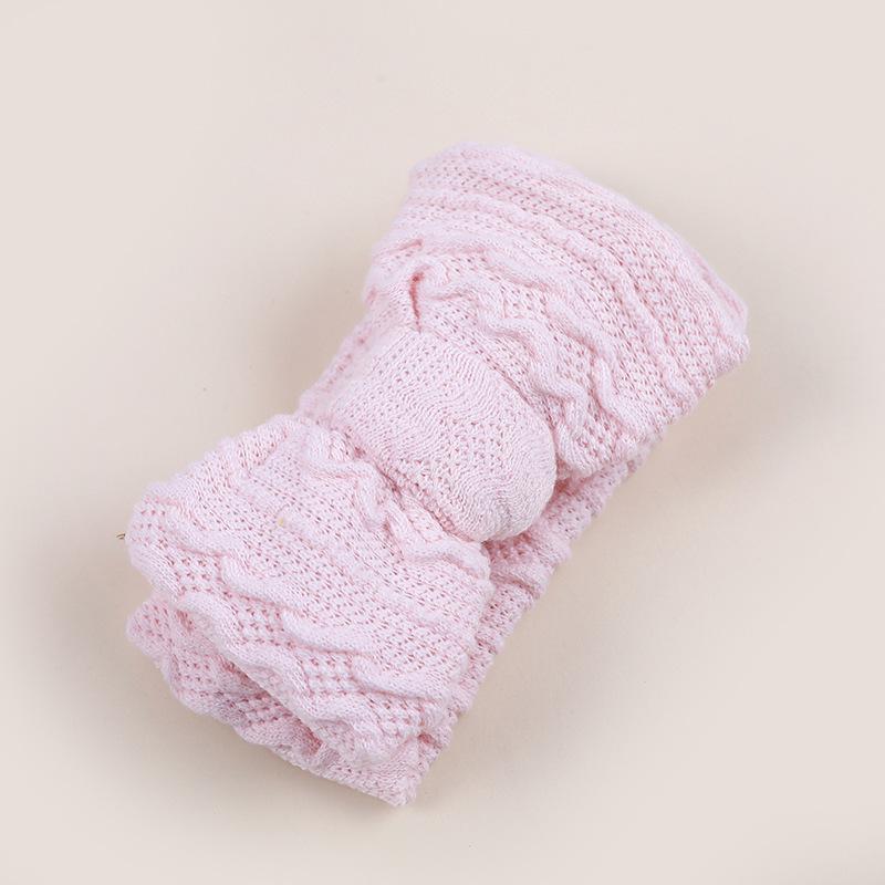 Children's Double Bow Knitted Hair Tape